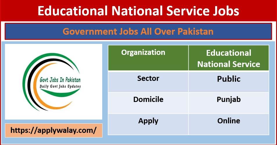 Educational National Service Jobs