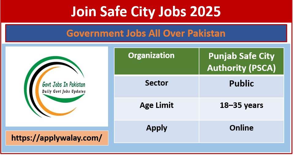 Join Safe City Jobs 2025